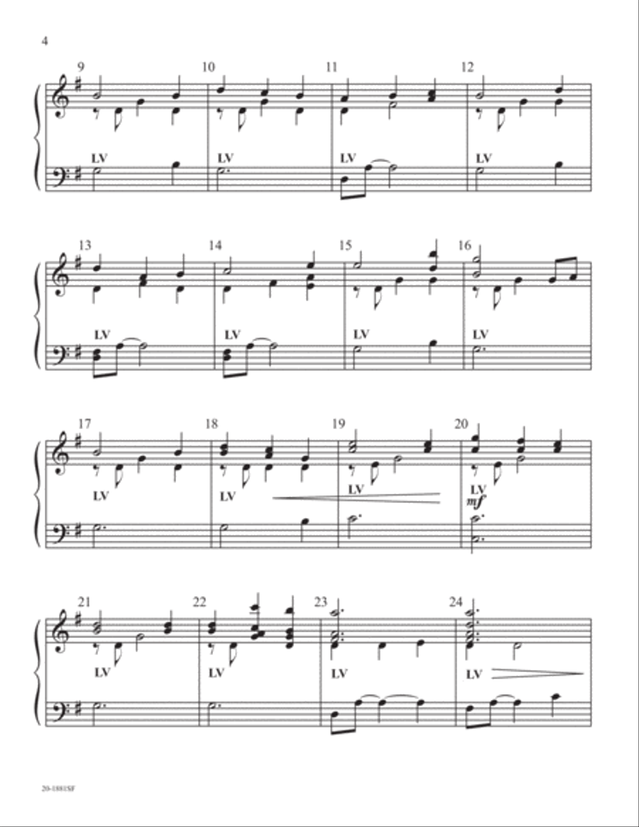 Just As I Am (Digital Download) 3-Octaves scores gallery preview page 4