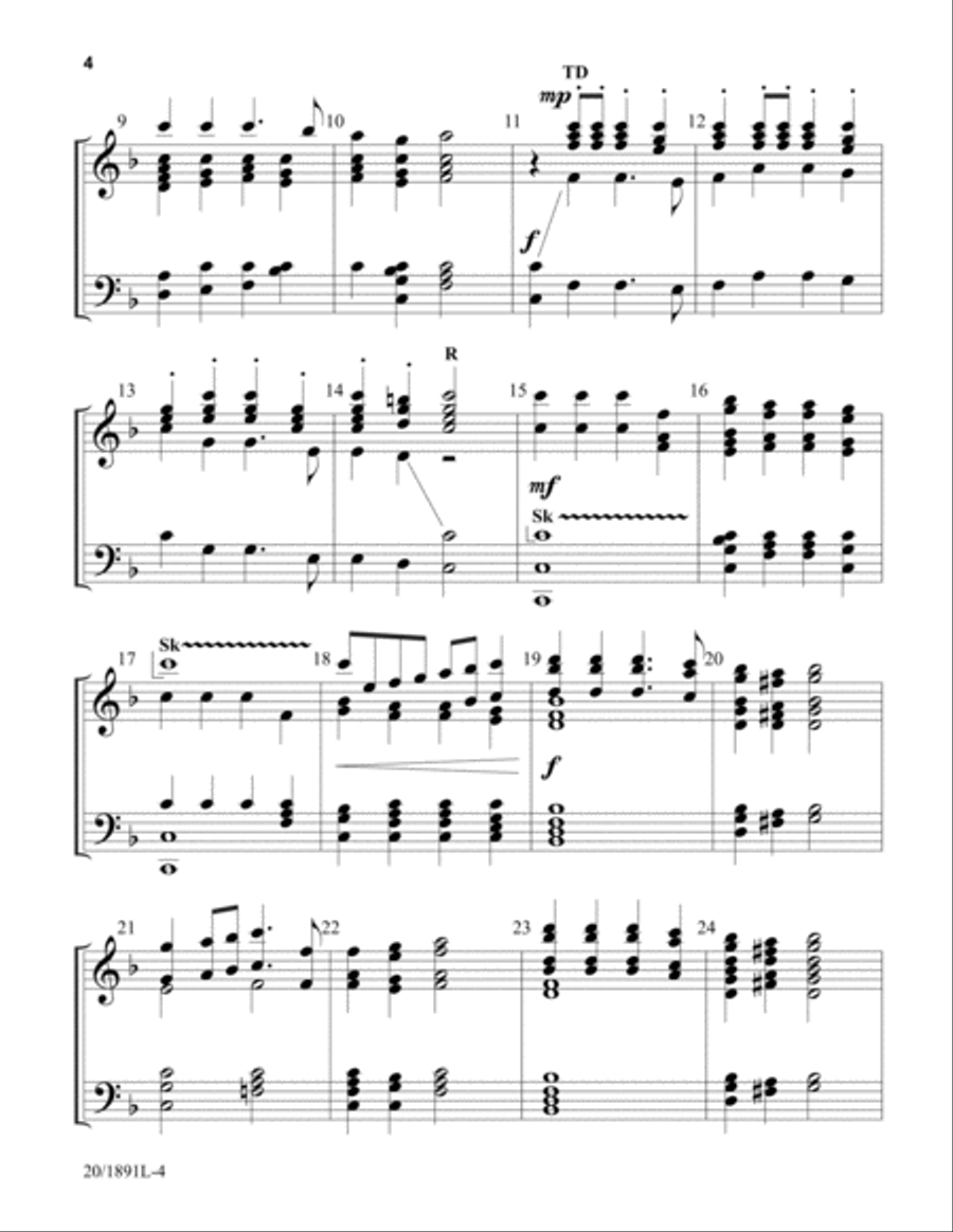 Christmas Angels (Digital Download) 5-Octaves scores gallery preview page 4