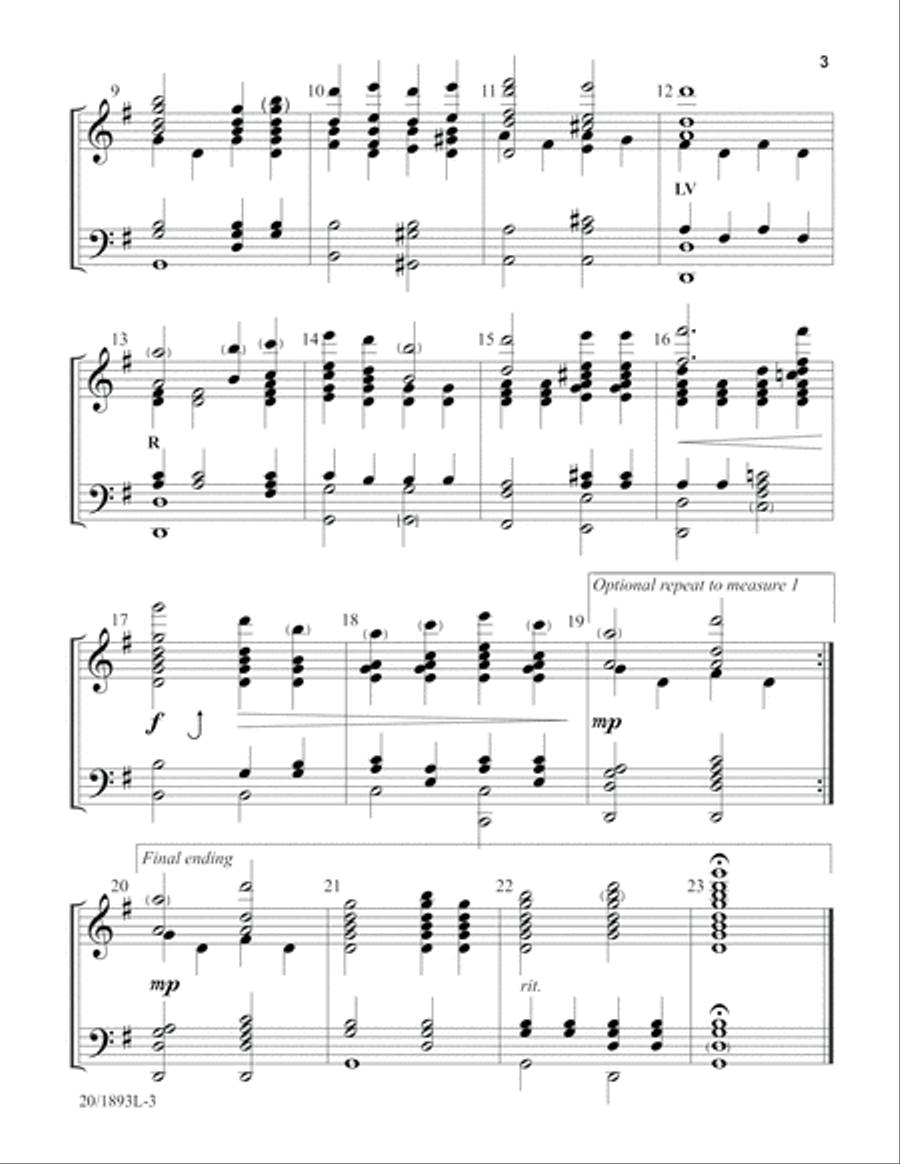 Come to the Table (Digital Download) 5-Octaves scores gallery preview page 3