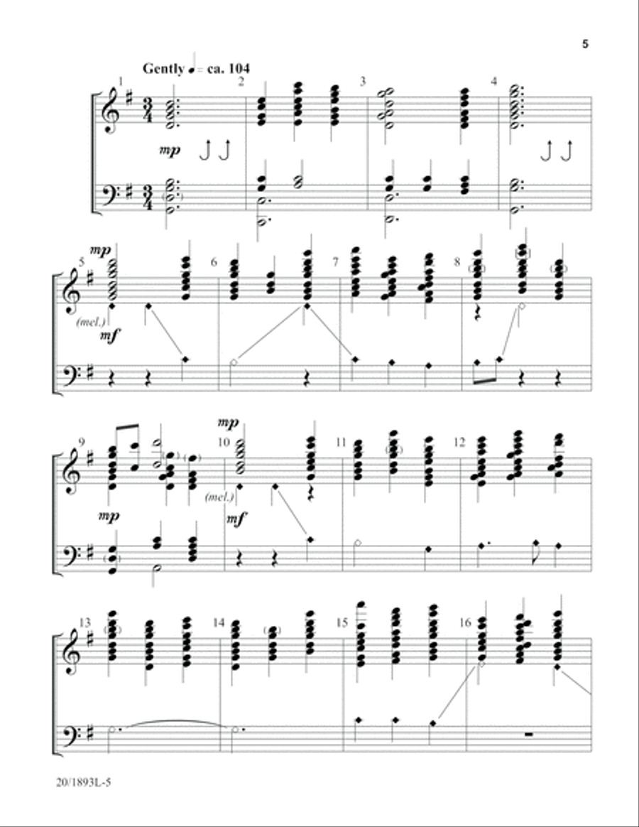 Come to the Table (Digital Download) 5-Octaves scores gallery preview page 5