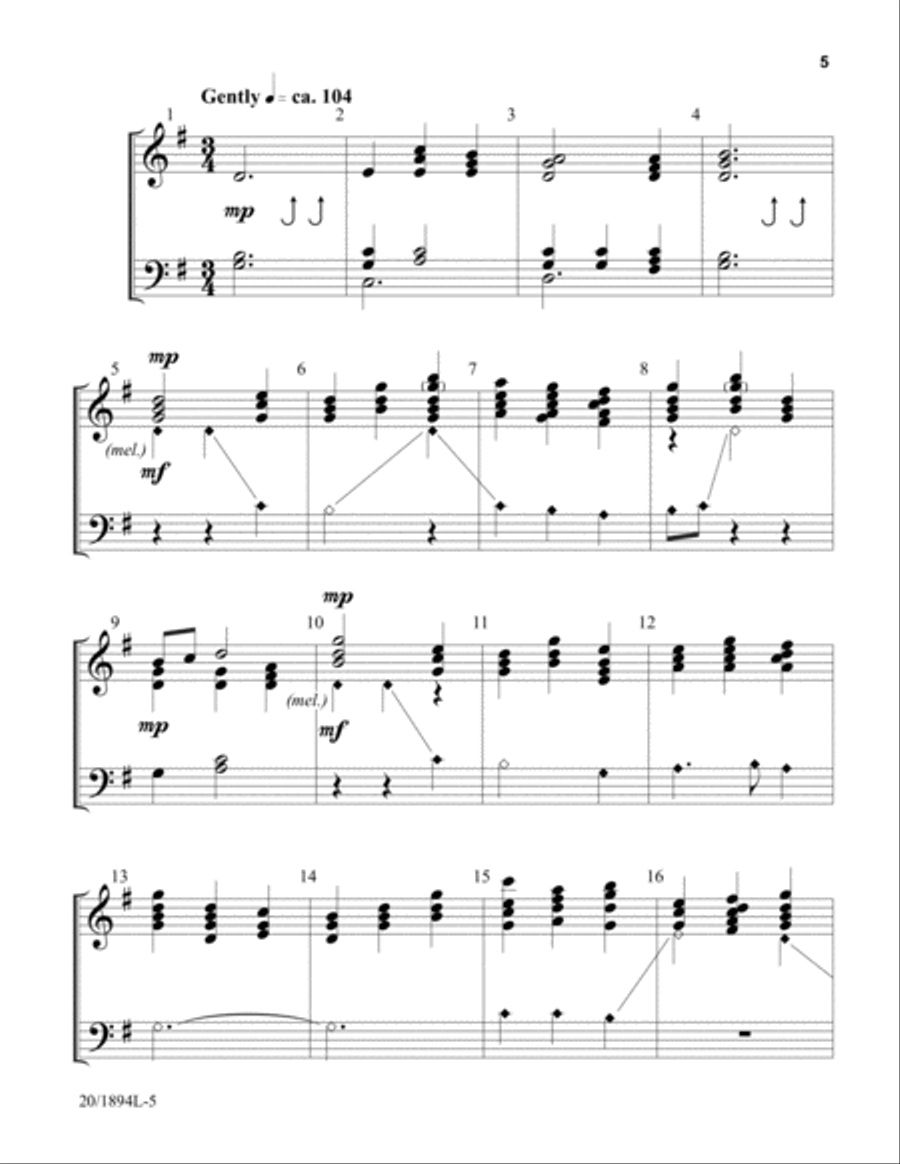 Come to the Table (Digital Download) 3-Octaves scores gallery preview page 5