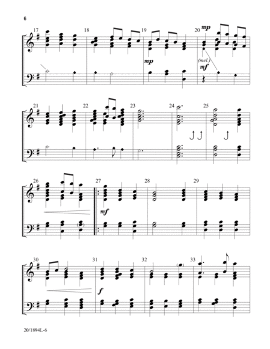Come to the Table (Digital Download) 3-Octaves scores gallery preview page 6