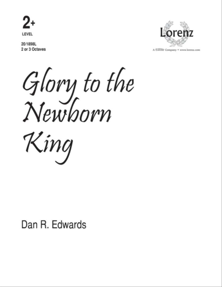 Glory to the Newborn King (Digital Download) 3-Octaves scores gallery preview page 1