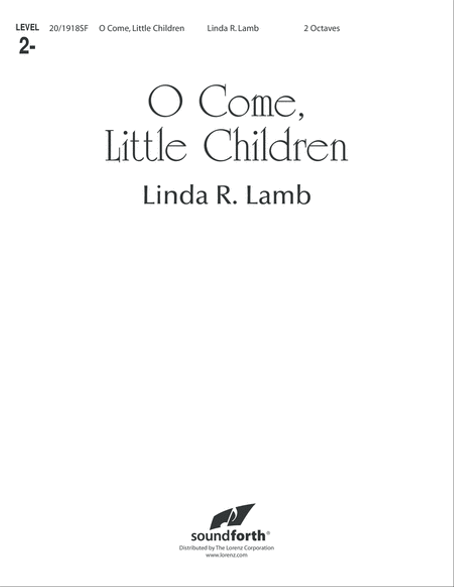 O Come, Little Children (Digital Download) 2-Octaves scores gallery preview page 1