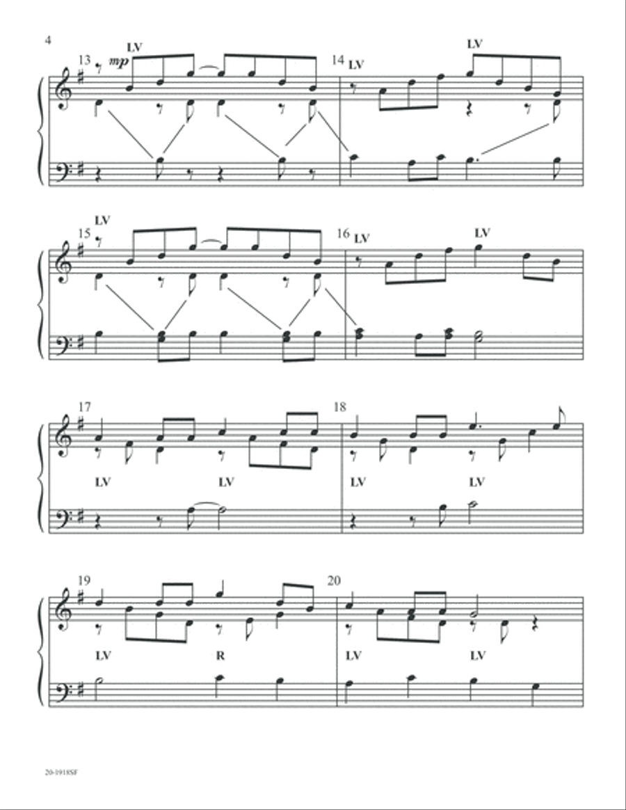 O Come, Little Children (Digital Download) 2-Octaves scores gallery preview page 4
