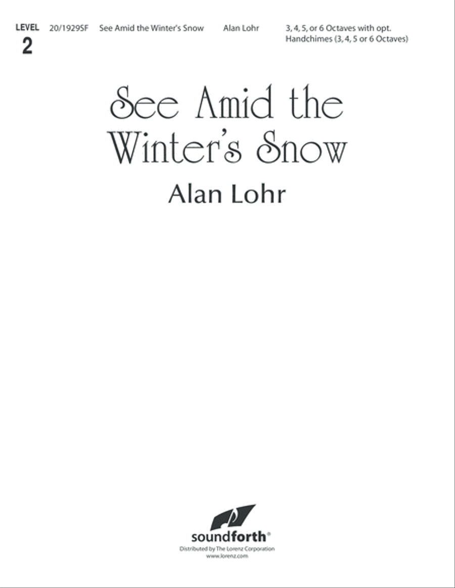 See Amid the Winter's Snow (Digital Download) 5-Octaves scores gallery preview page 1