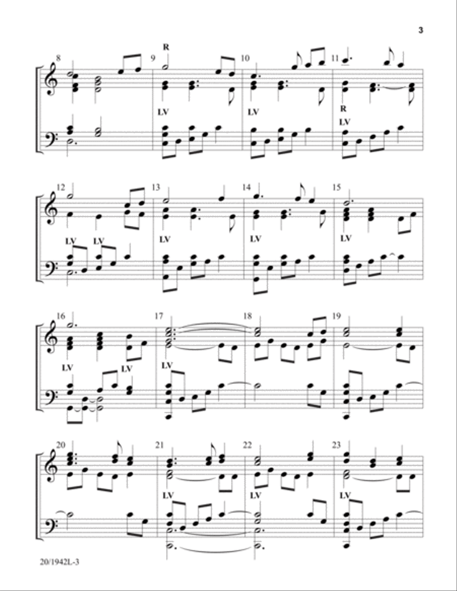 Just As I Am (Digital Download) 5-Octaves scores gallery preview page 3