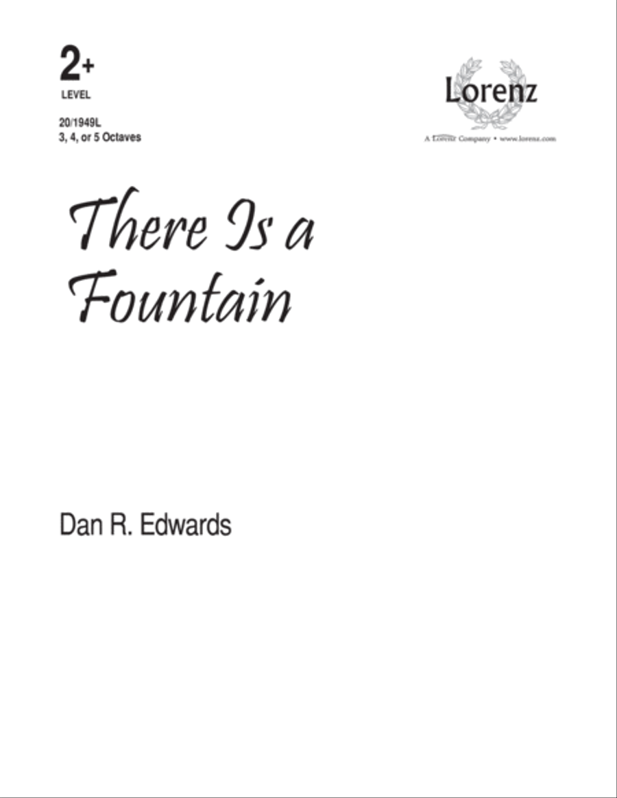 There Is a Fountain (Digital Download) 5-Octaves scores gallery preview page 1