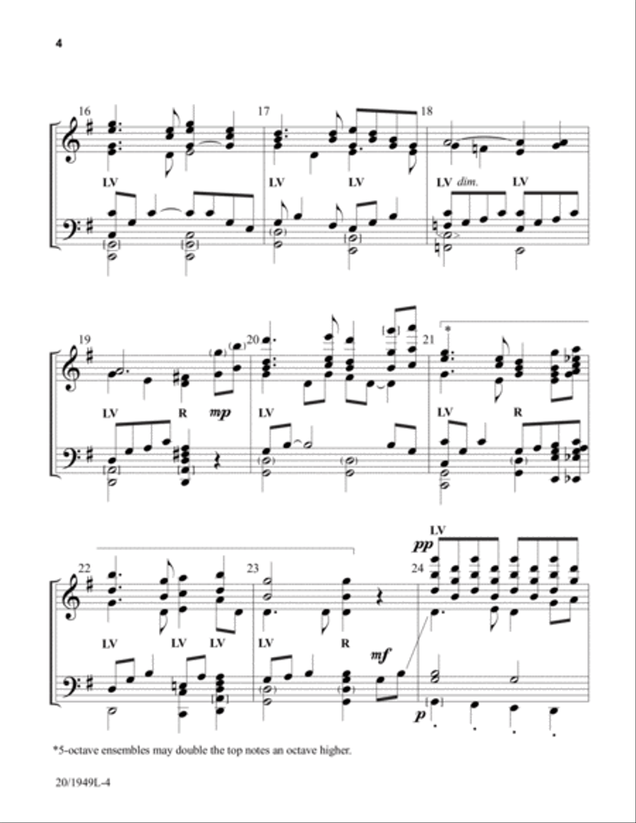 There Is a Fountain (Digital Download) 5-Octaves scores gallery preview page 4