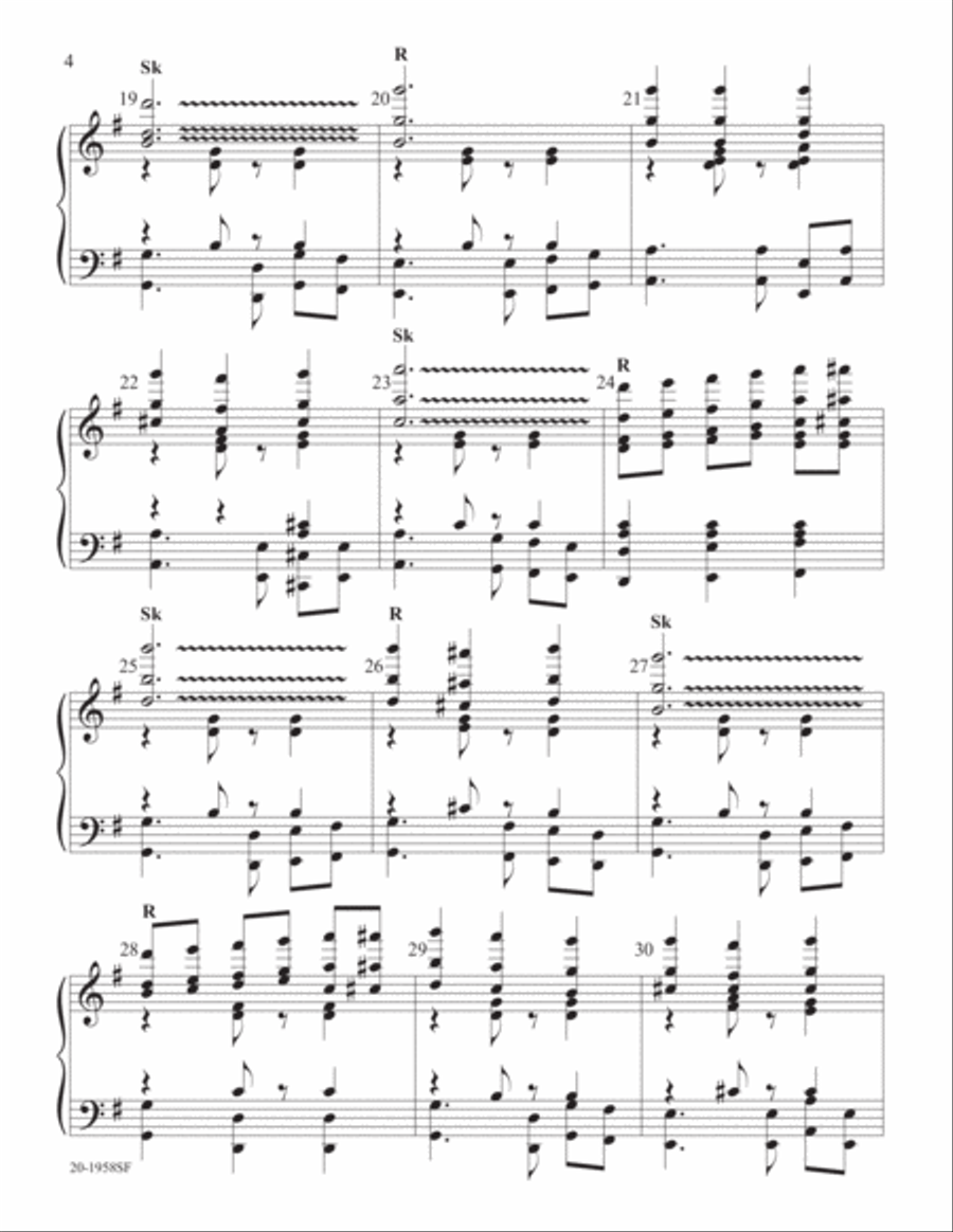 There Shall Be Showers of Blessings (Digital Download) 5-Octaves scores gallery preview page 4