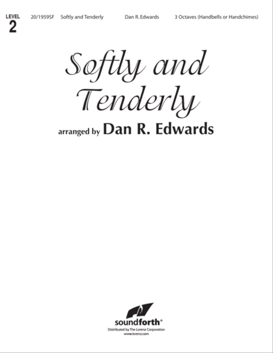 Softly and Tenderly (Digital Download) 3-Octaves scores gallery preview page 1