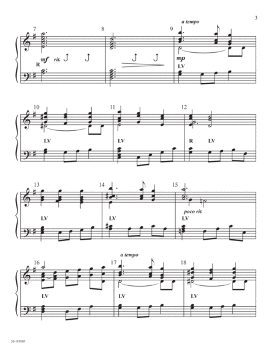 Softly and Tenderly (Digital Download) 3-Octaves scores gallery preview page 3
