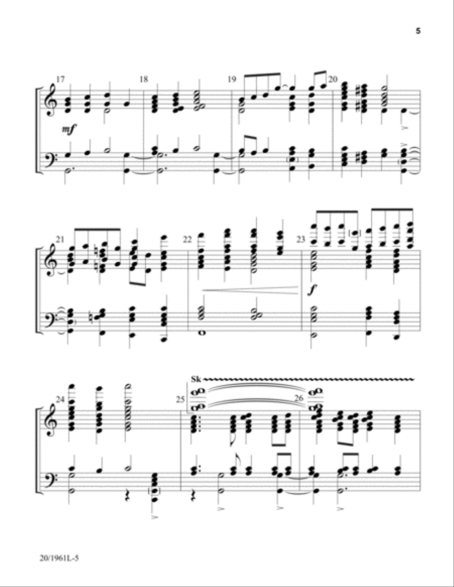 Resurrection! (Digital Download) 5-Octaves scores gallery preview page 5
