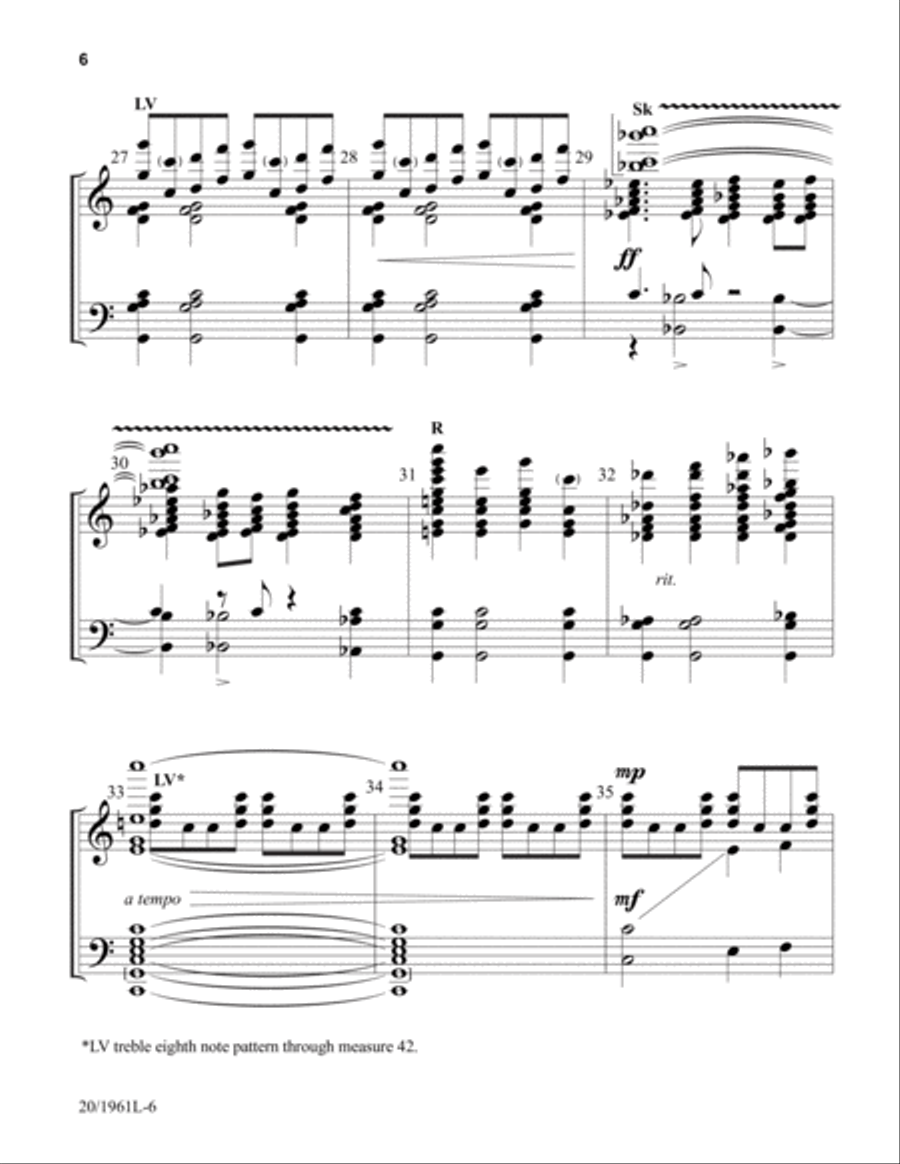 Resurrection! (Digital Download) 5-Octaves scores gallery preview page 6