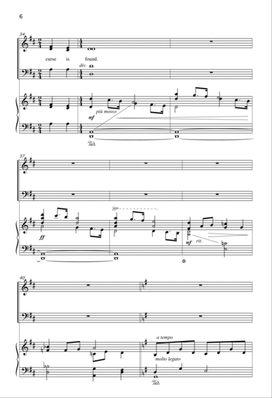 Joy to the World (Digital Download) 4-Part scores gallery preview page 6