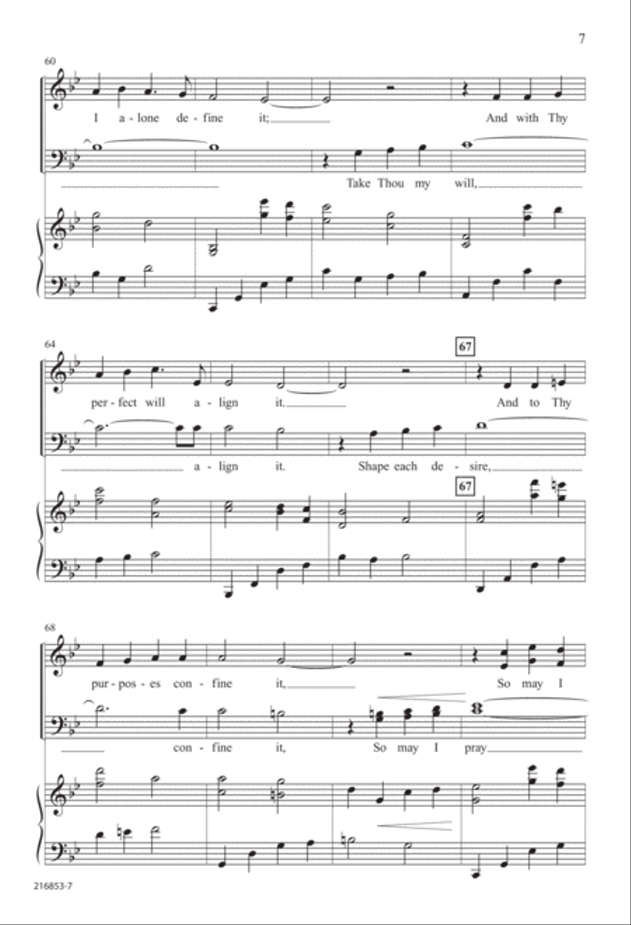 So May I Pray (Digital Download) 4-Part scores gallery preview page 7