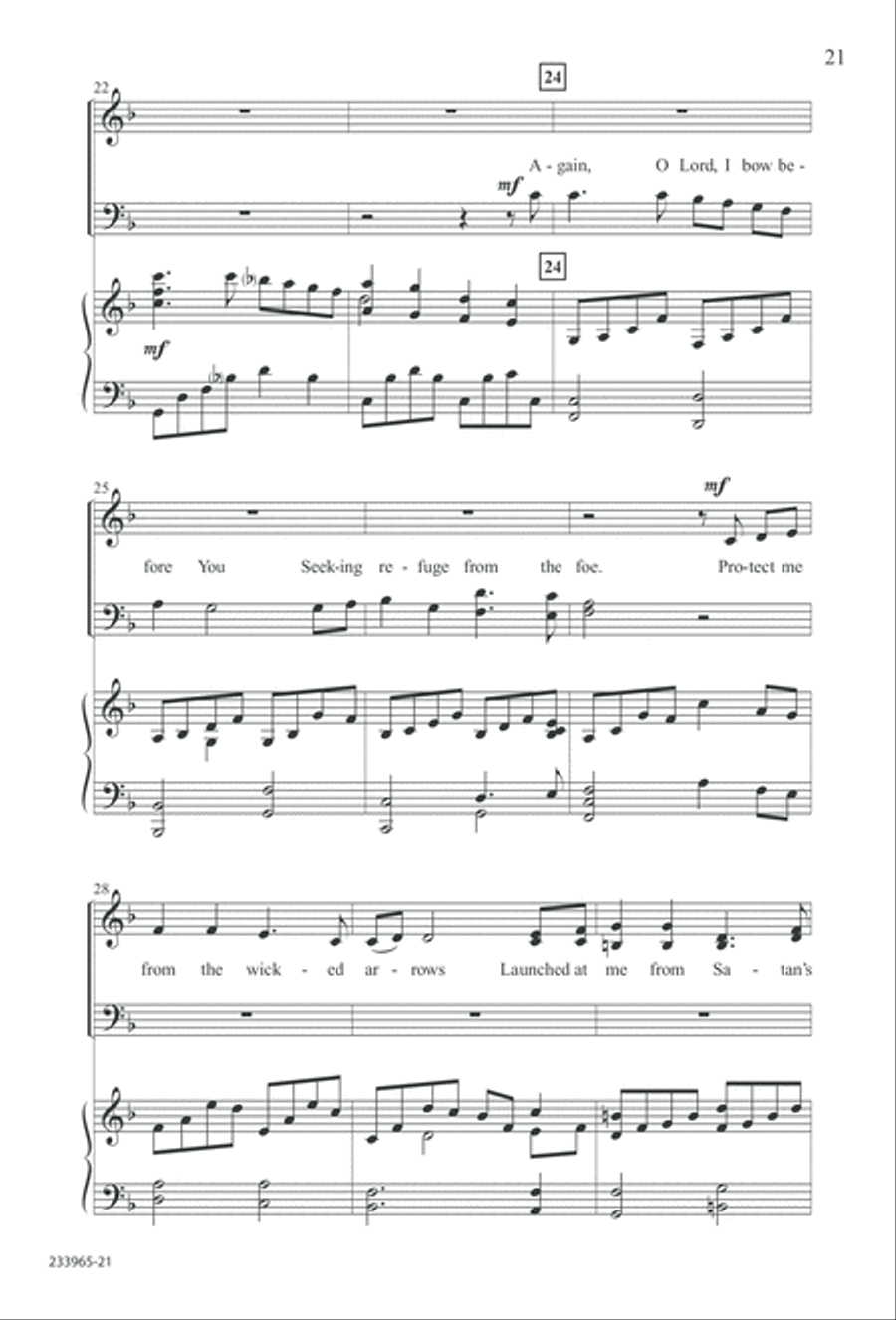 To You Alone (Digital Download) 4-Part scores gallery preview page 27