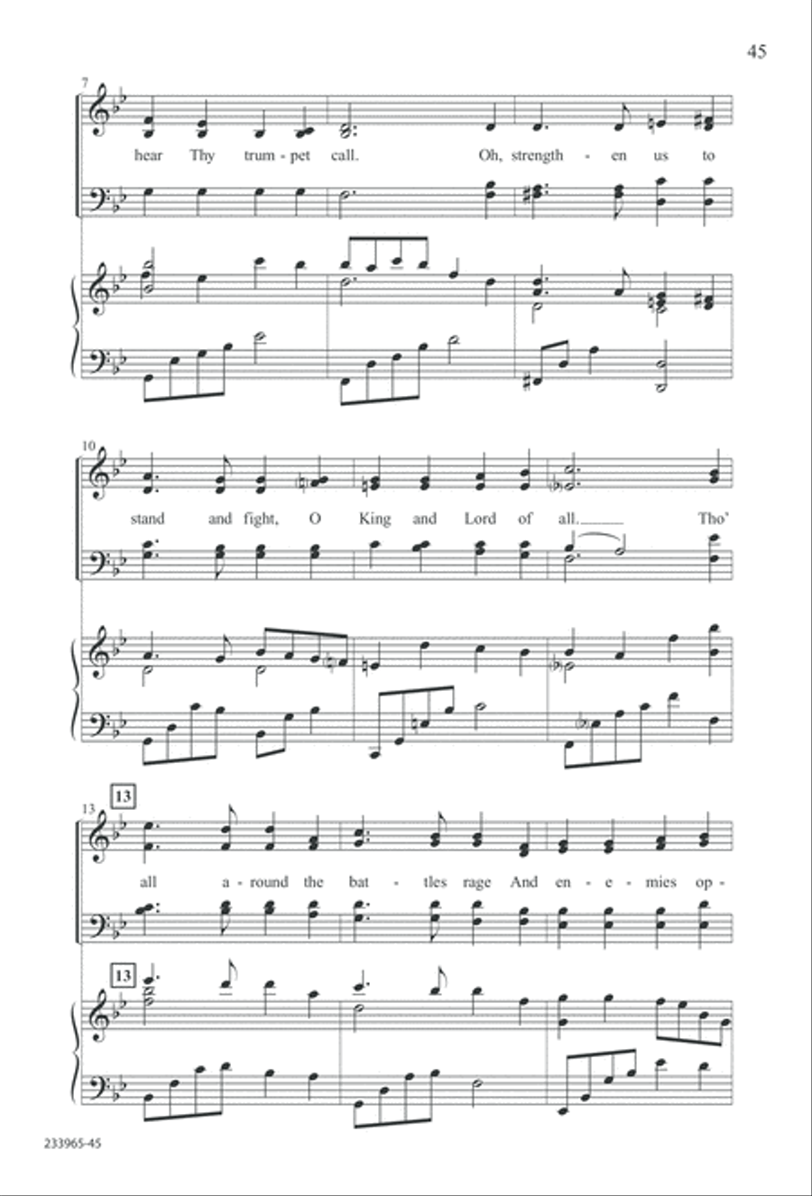 To You Alone (Digital Download) 4-Part scores gallery preview page 51