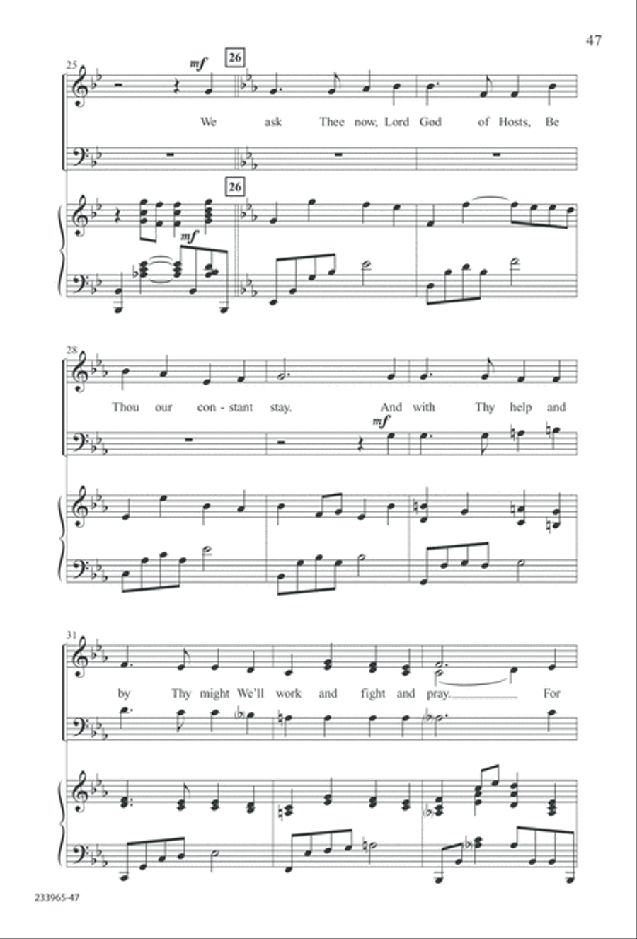 To You Alone (Digital Download) 4-Part scores gallery preview page 53