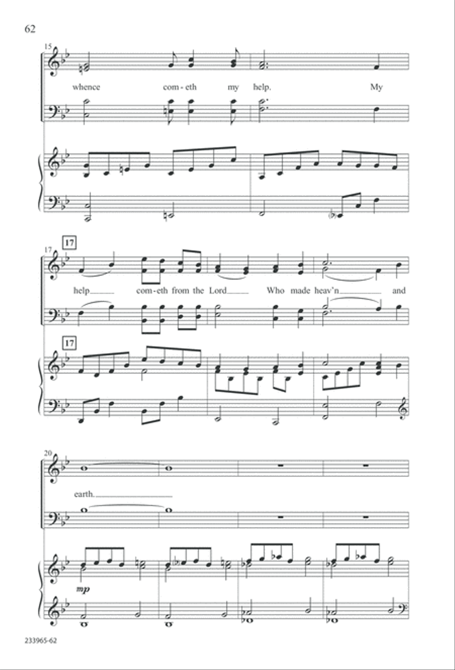 To You Alone (Digital Download) 4-Part scores gallery preview page 68