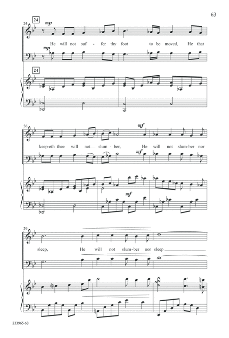 To You Alone (Digital Download) 4-Part scores gallery preview page 69