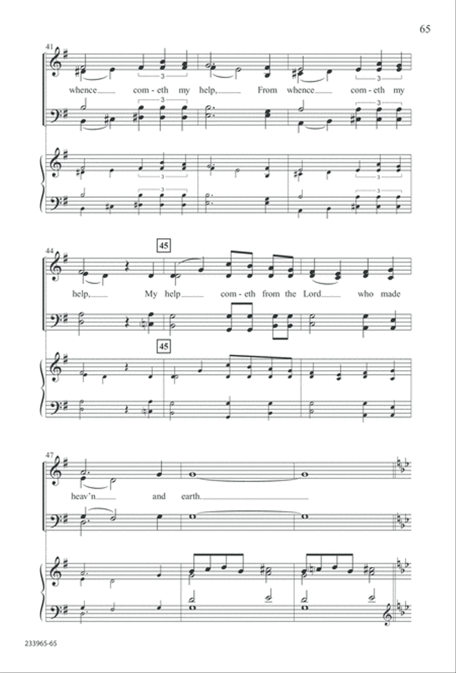 To You Alone (Digital Download) 4-Part scores gallery preview page 71