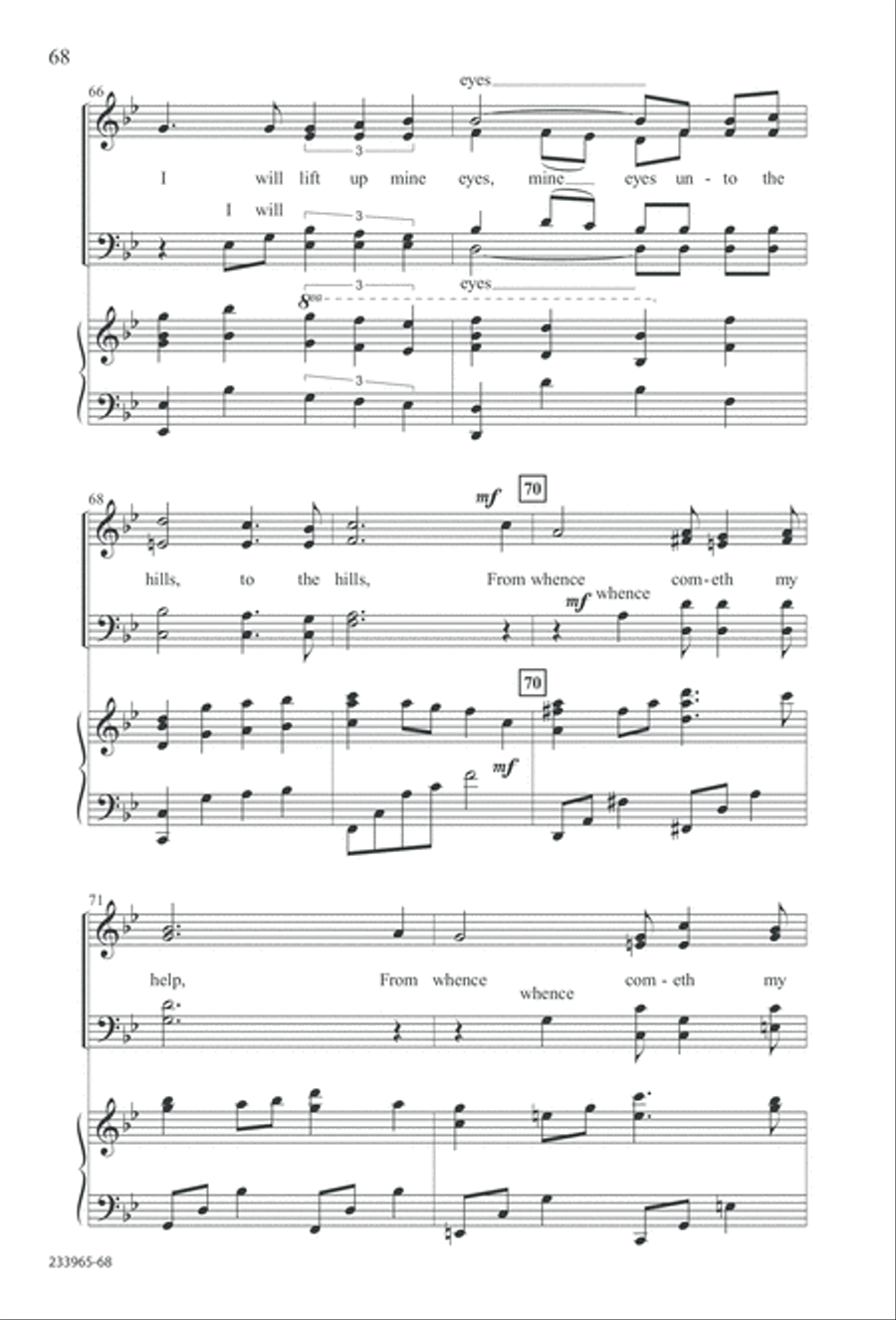 To You Alone (Digital Download) 4-Part scores gallery preview page 74