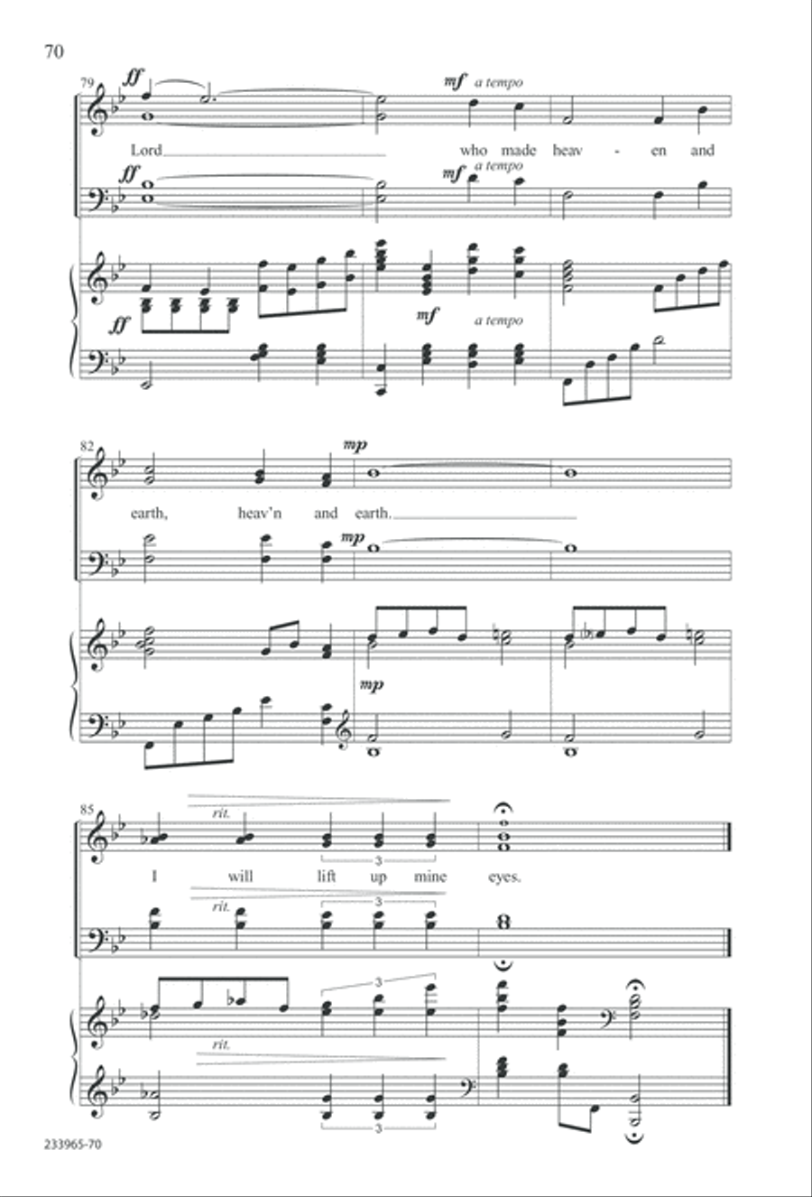 To You Alone (Digital Download) 4-Part scores gallery preview page 76