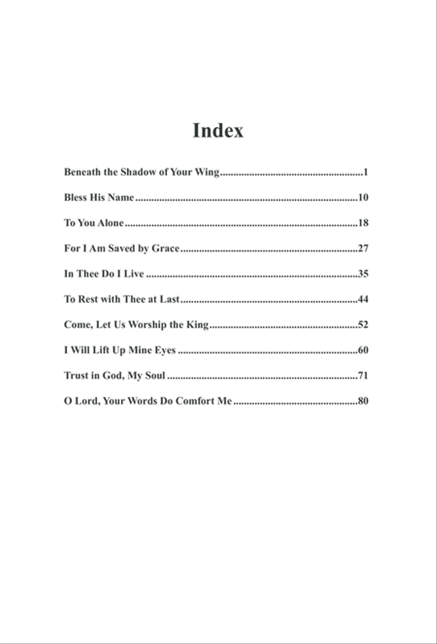 To You Alone (Digital Download) 4-Part scores gallery preview page 94