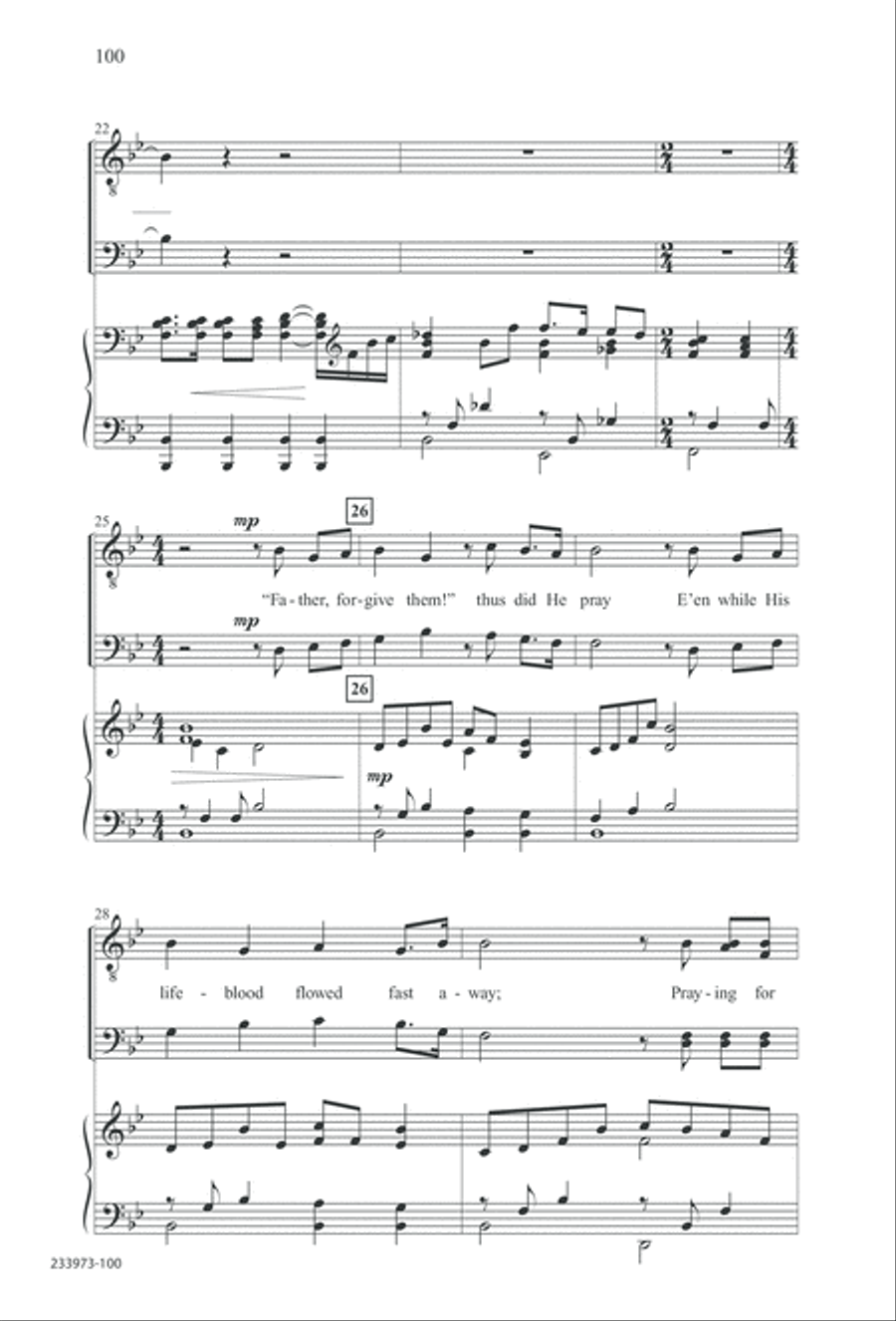 Love Lifted Me (Digital Download) TTBB scores gallery preview page 103