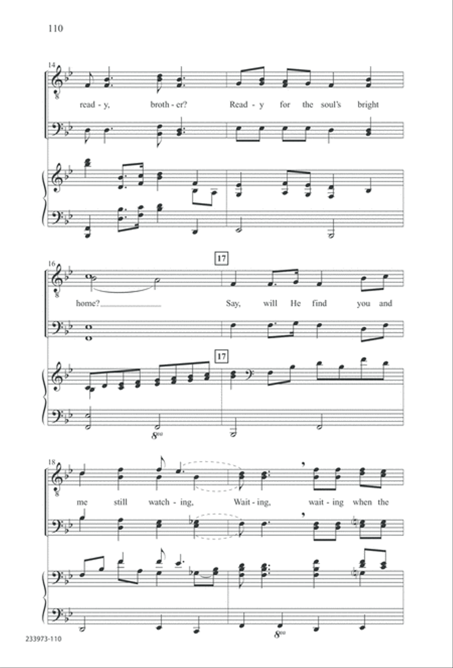 Love Lifted Me (Digital Download) TTBB scores gallery preview page 113