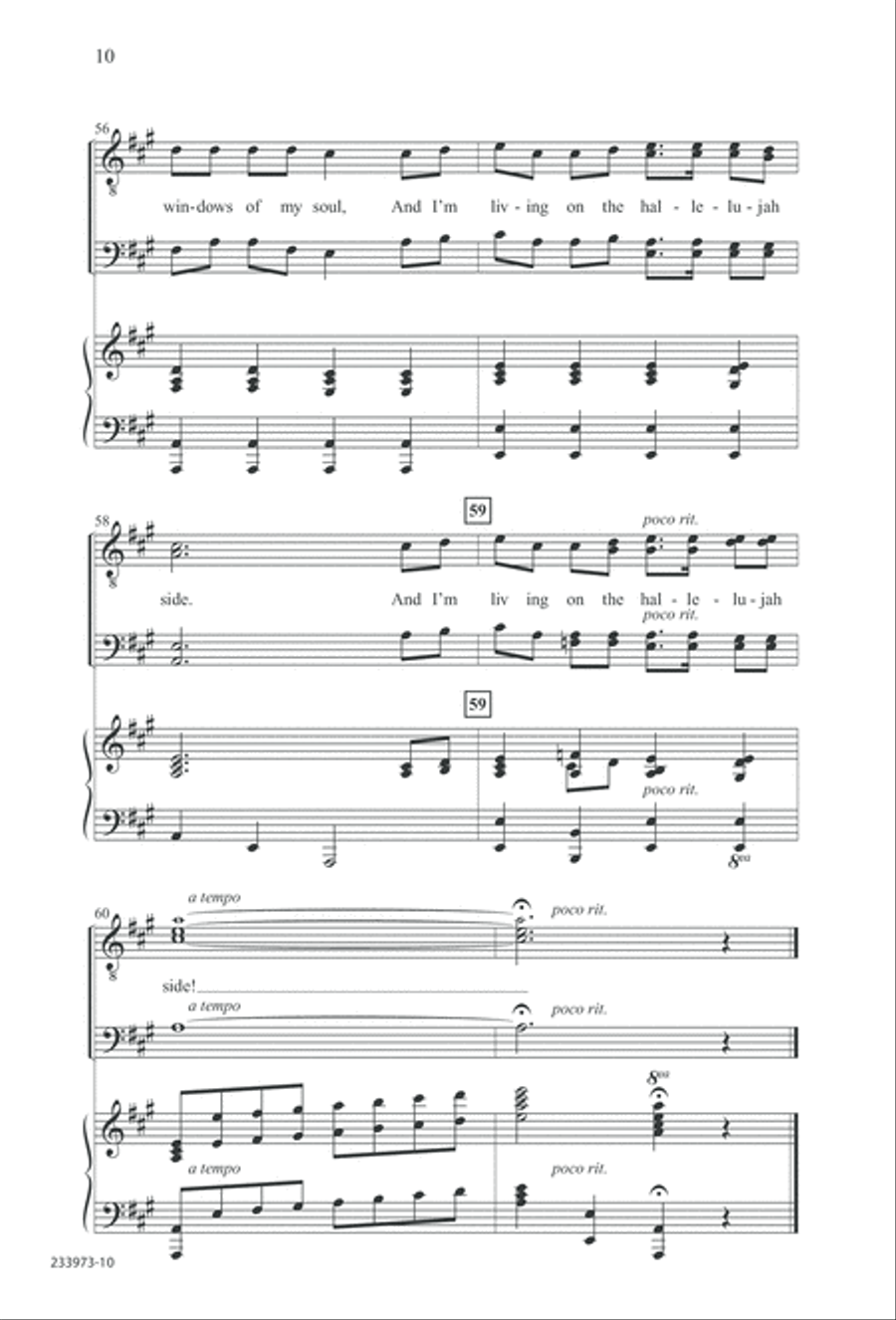 Love Lifted Me (Digital Download) TTBB scores gallery preview page 13