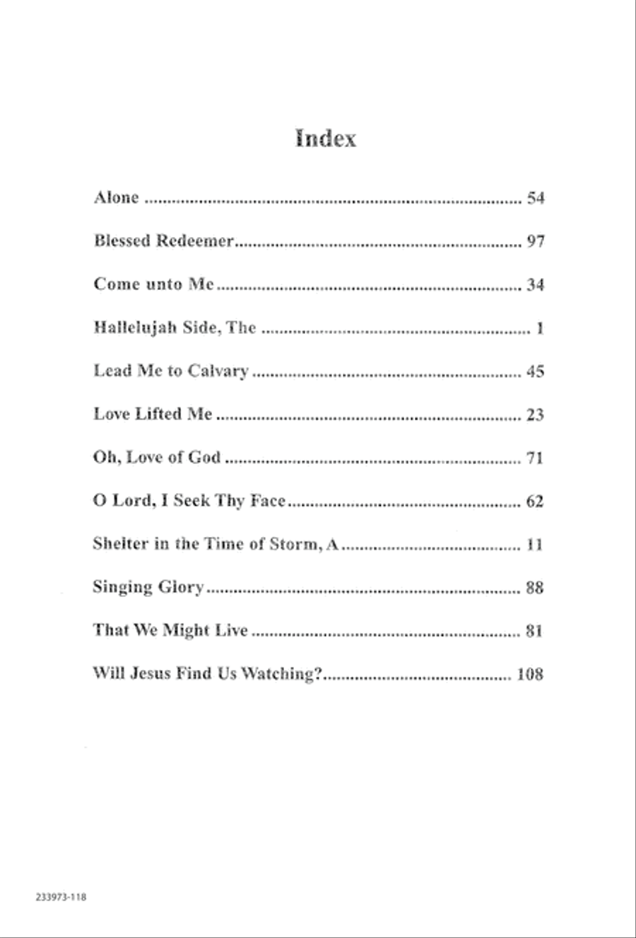 Love Lifted Me (Digital Download) TTBB scores gallery preview page 121
