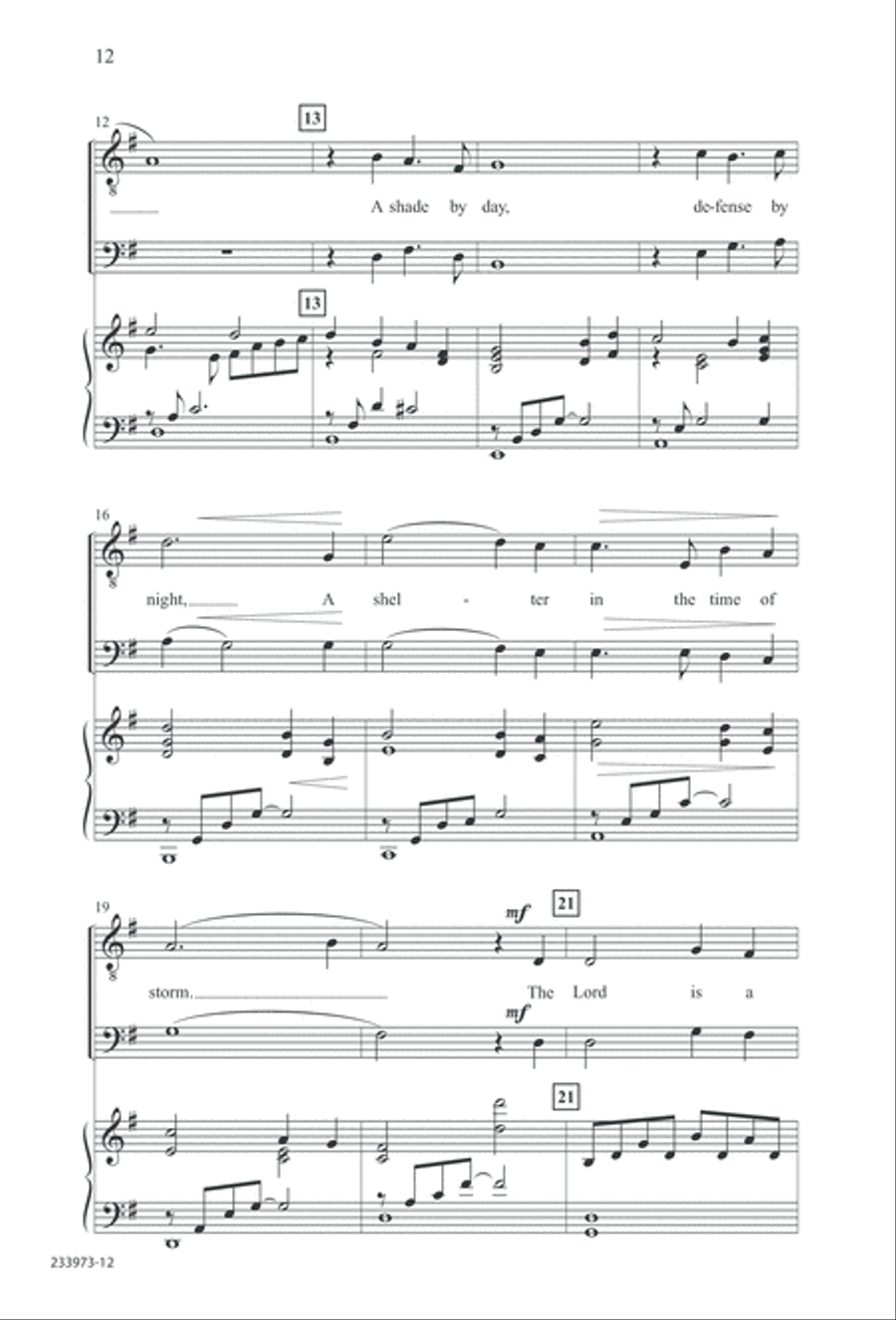 Love Lifted Me (Digital Download) TTBB scores gallery preview page 15