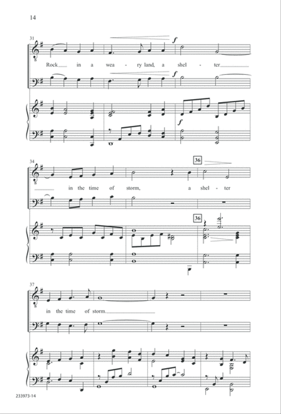 Love Lifted Me (Digital Download) TTBB scores gallery preview page 17