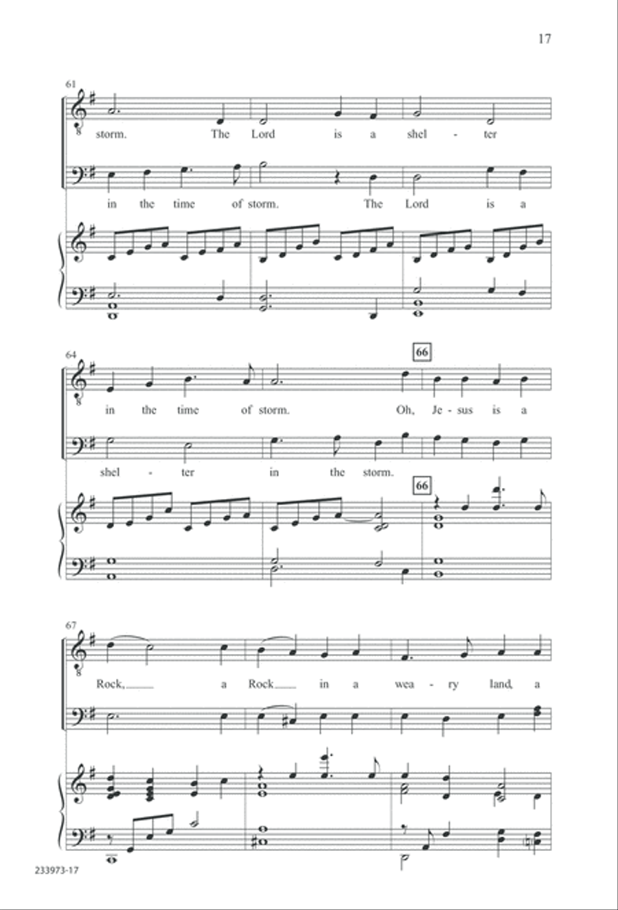Love Lifted Me (Digital Download) TTBB scores gallery preview page 20