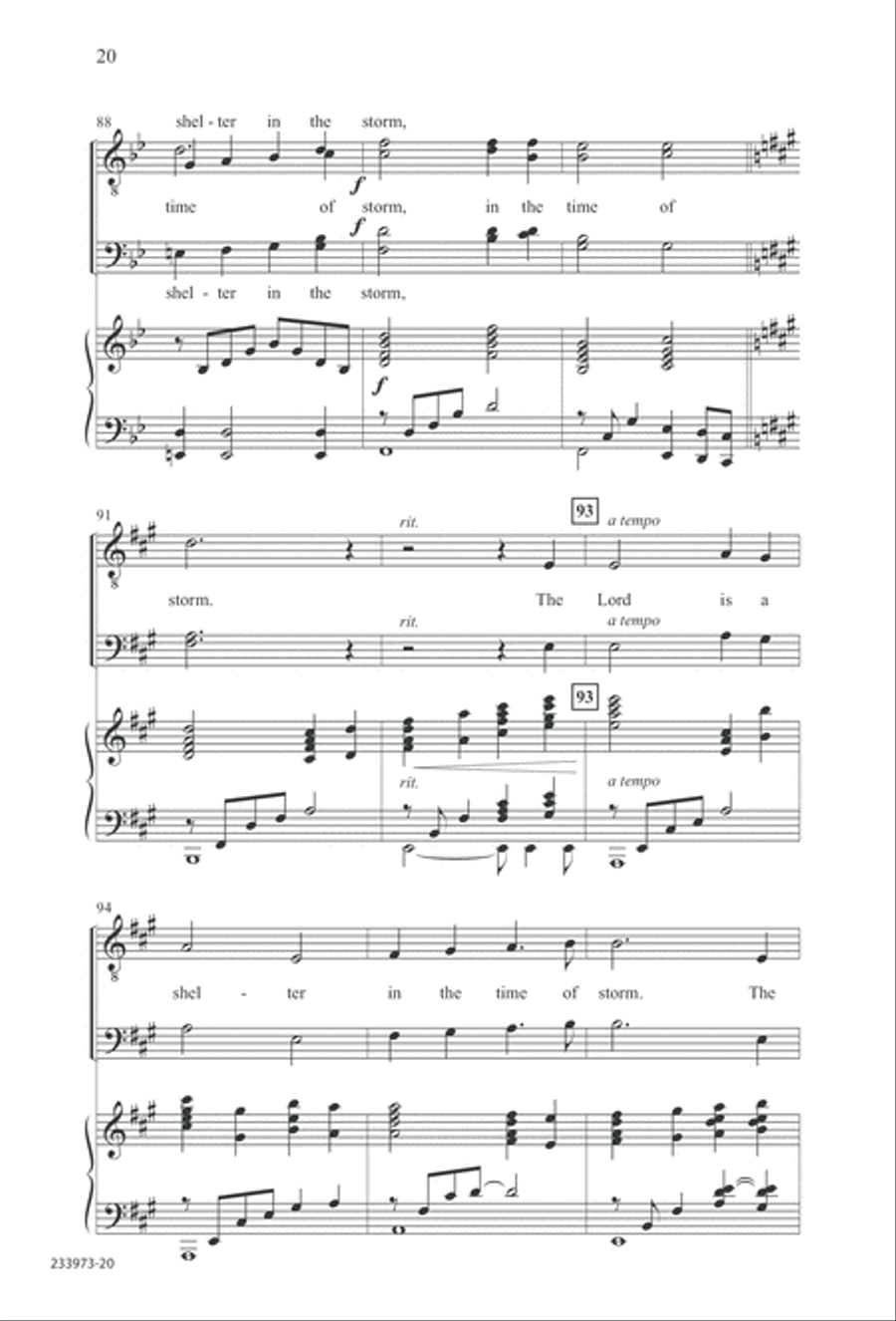 Love Lifted Me (Digital Download) TTBB scores gallery preview page 23