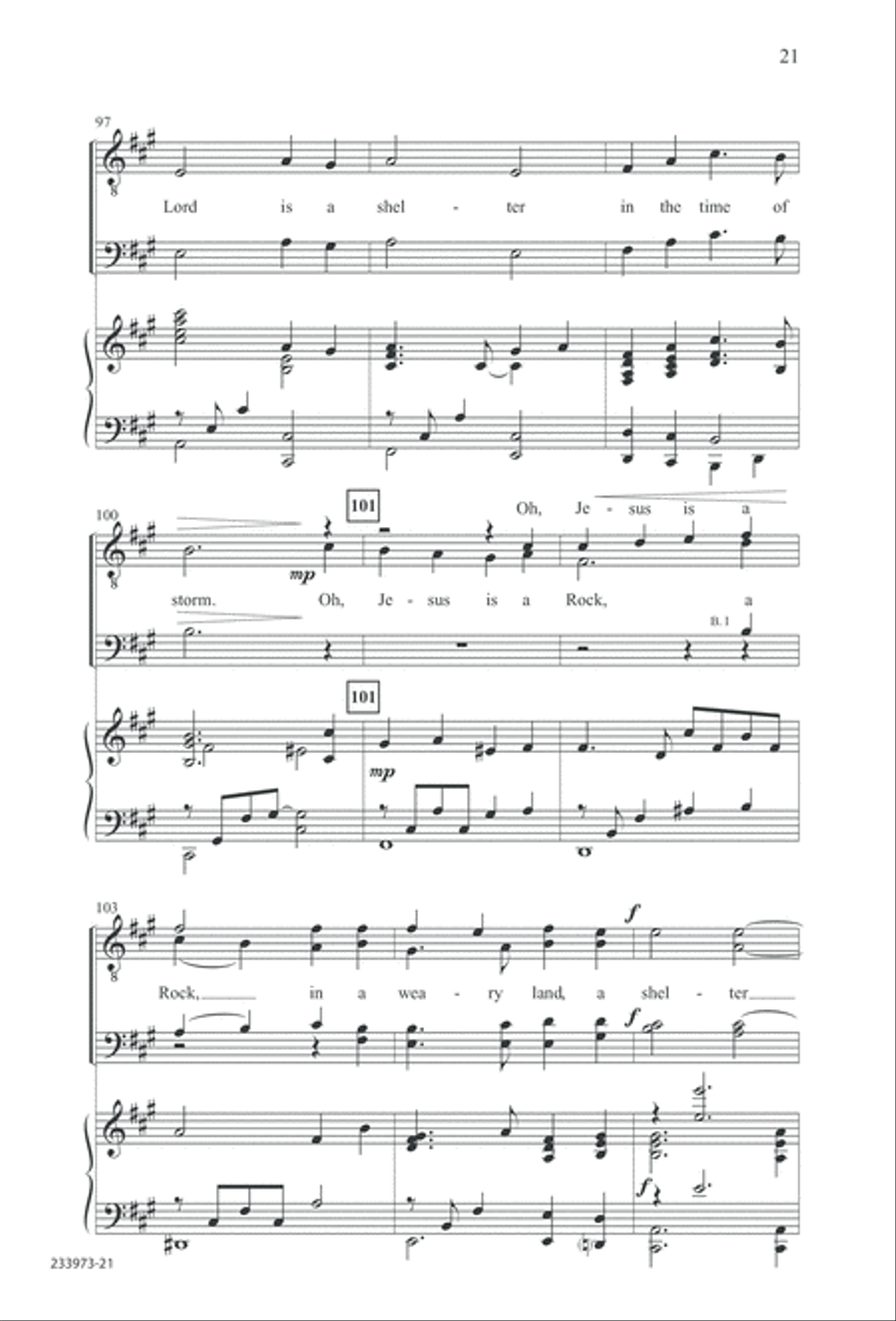Love Lifted Me (Digital Download) TTBB scores gallery preview page 24