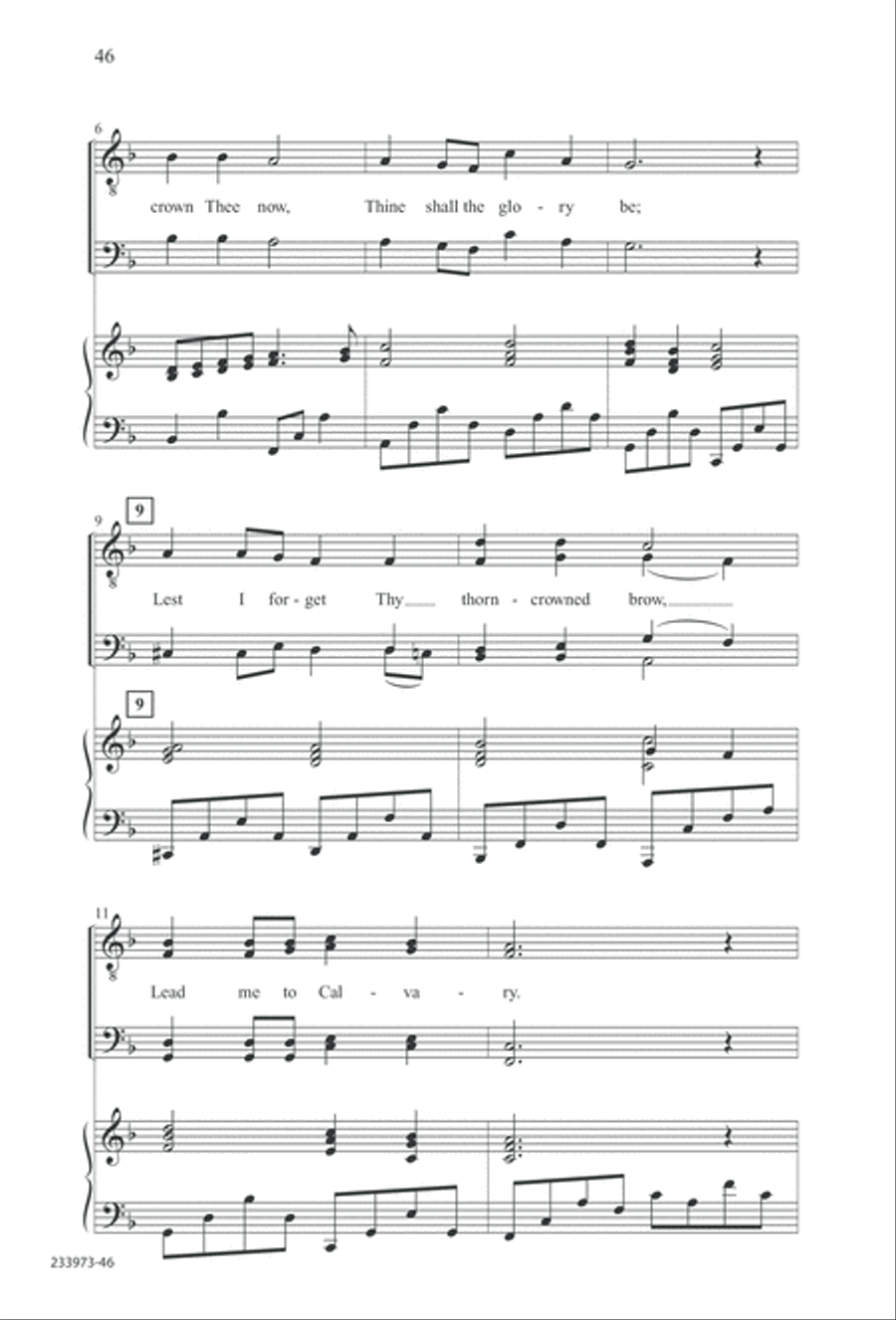 Love Lifted Me (Digital Download) TTBB scores gallery preview page 49