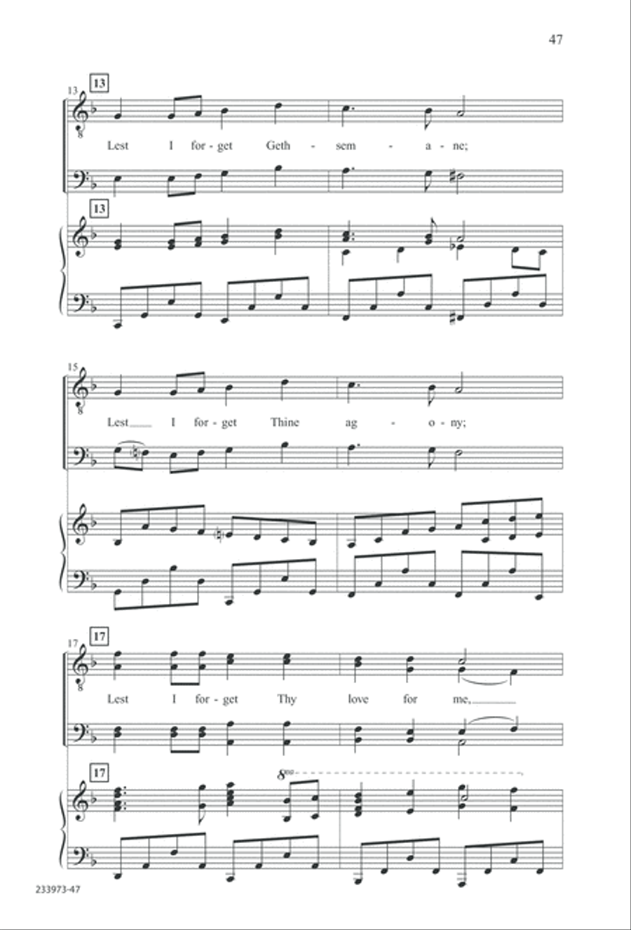 Love Lifted Me (Digital Download) TTBB scores gallery preview page 50