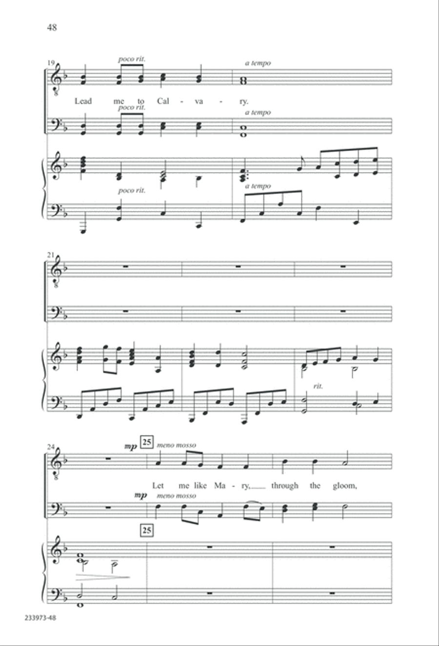 Love Lifted Me (Digital Download) TTBB scores gallery preview page 51