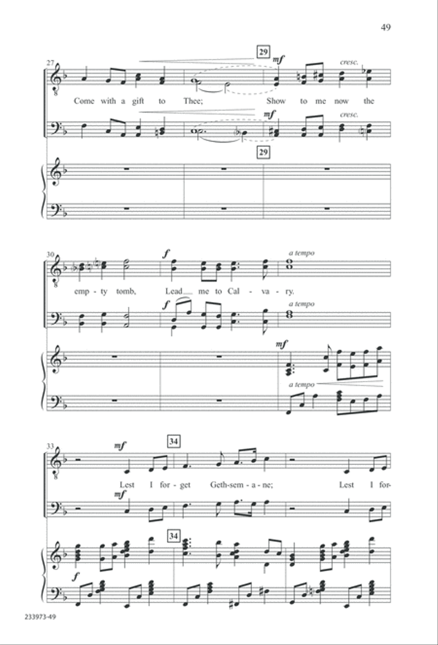 Love Lifted Me (Digital Download) TTBB scores gallery preview page 52