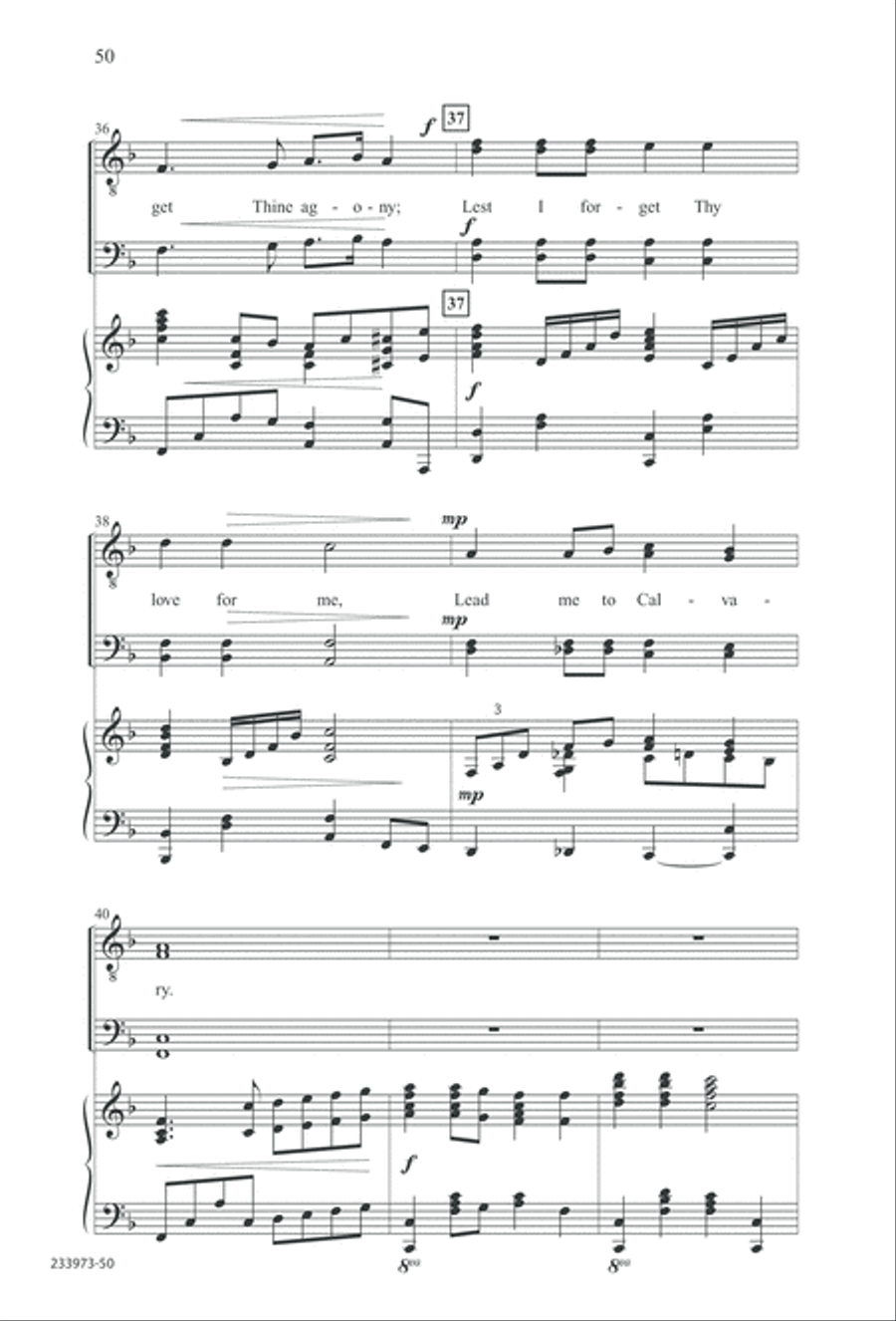 Love Lifted Me (Digital Download) TTBB scores gallery preview page 53
