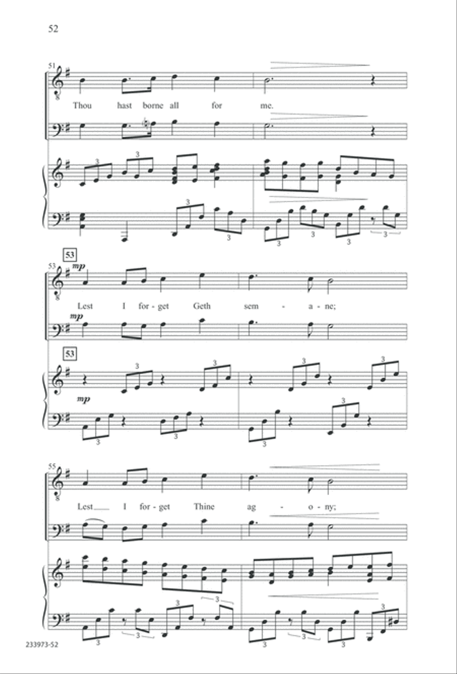 Love Lifted Me (Digital Download) TTBB scores gallery preview page 55