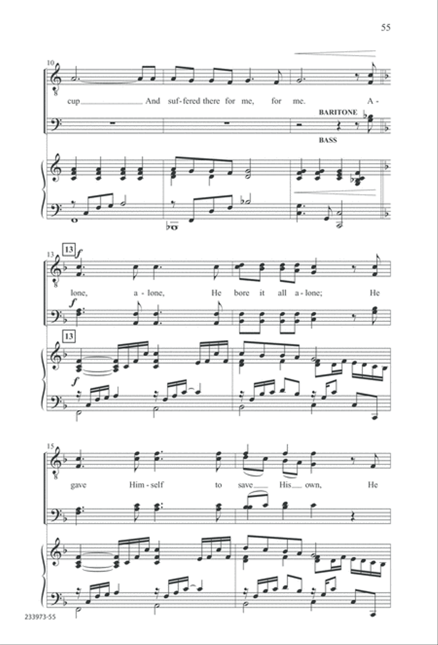 Love Lifted Me (Digital Download) TTBB scores gallery preview page 58