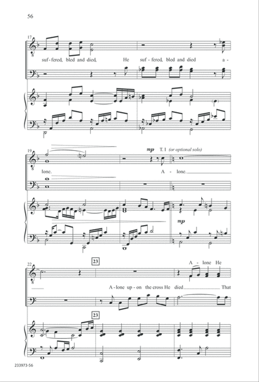 Love Lifted Me (Digital Download) TTBB scores gallery preview page 59