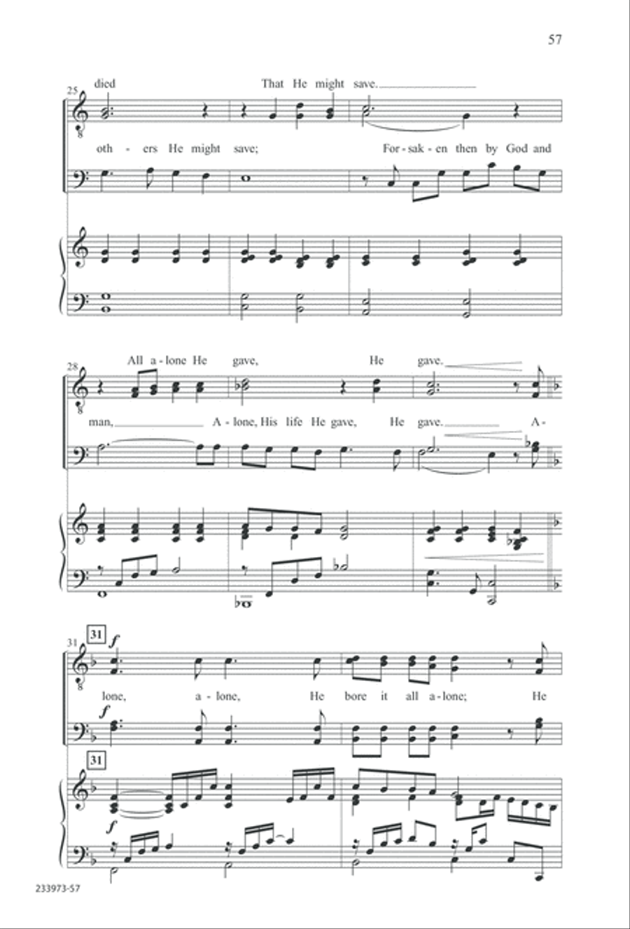 Love Lifted Me (Digital Download) TTBB scores gallery preview page 60