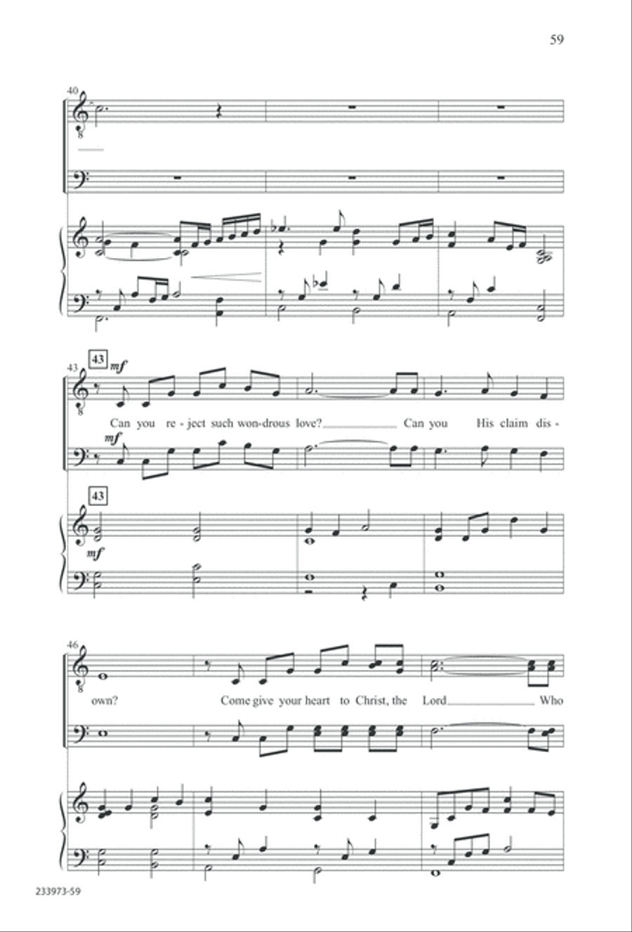 Love Lifted Me (Digital Download) TTBB scores gallery preview page 62