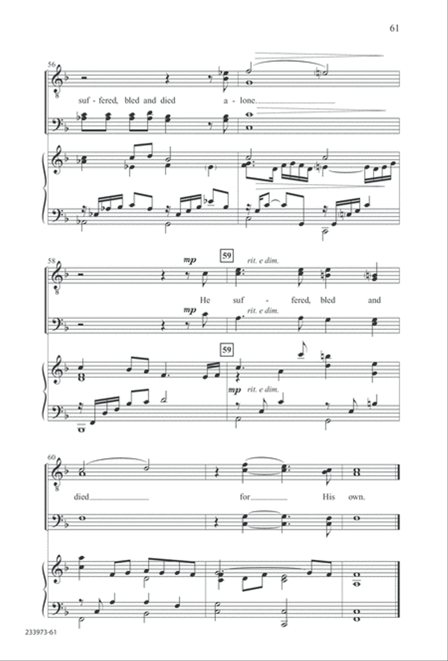Love Lifted Me (Digital Download) TTBB scores gallery preview page 64