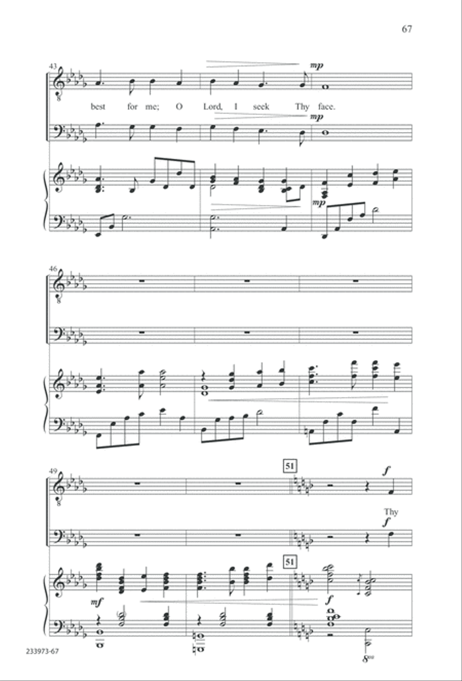 Love Lifted Me (Digital Download) TTBB scores gallery preview page 70